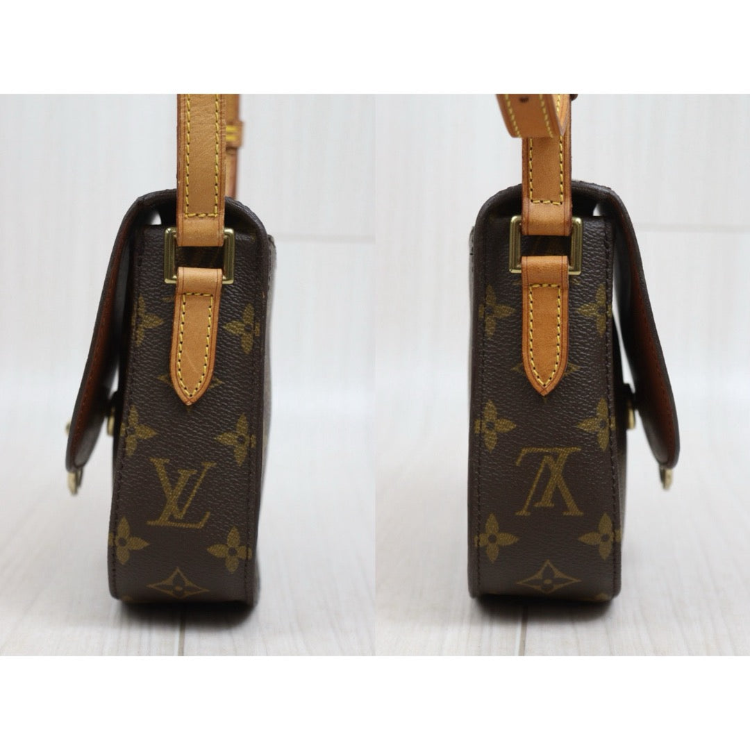 Include Entrupy Certificate of Authenticity｜Good ( Rank AB)｜ Louis Vuitton Monogram Saint Cloud PM Shoulder Bag ｜26061501