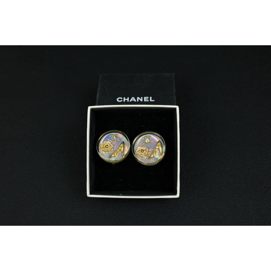 Very Good ( Rank A)｜CHANEL Laser Series Earrings｜X25032003