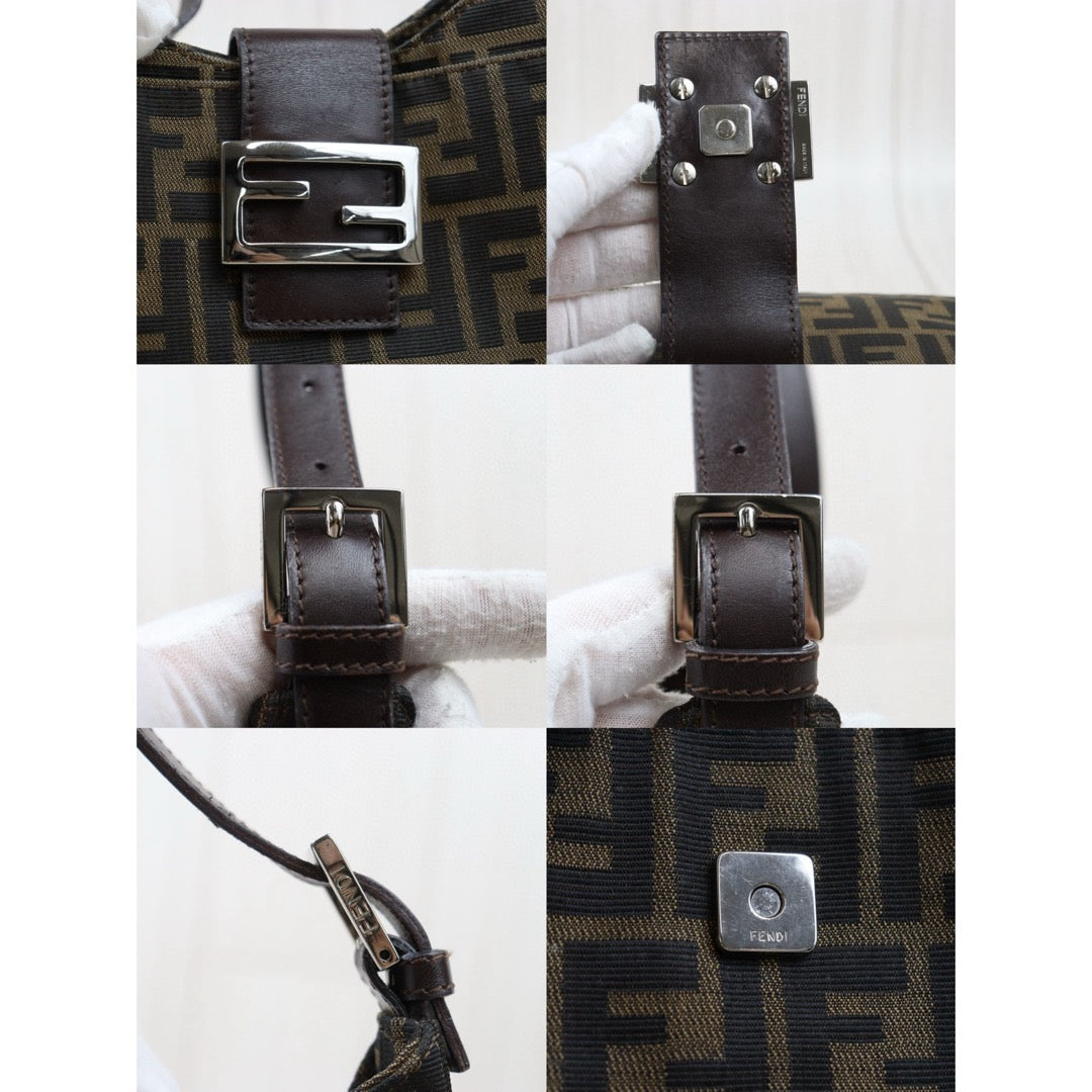 Very Good ( Rank A)｜ FENDI Zucca Mamma Shoulder Bag ｜25050806