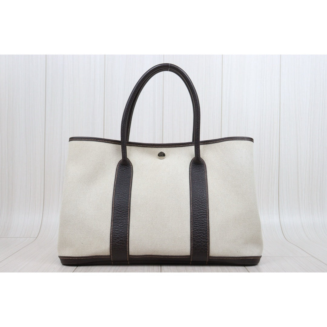 Good ( Rank AB)｜ HERMES Garden Party PM Handbag □H Stamp Made In 2004 Year｜25111308