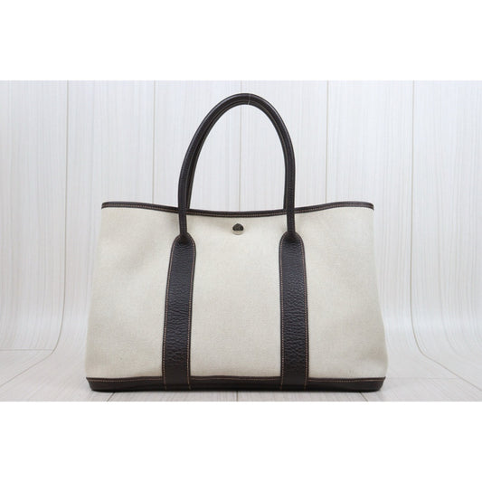 Good ( Rank AB)｜ HERMES Garden Party PM Handbag □H Stamp Made In 2004 Year｜25111308