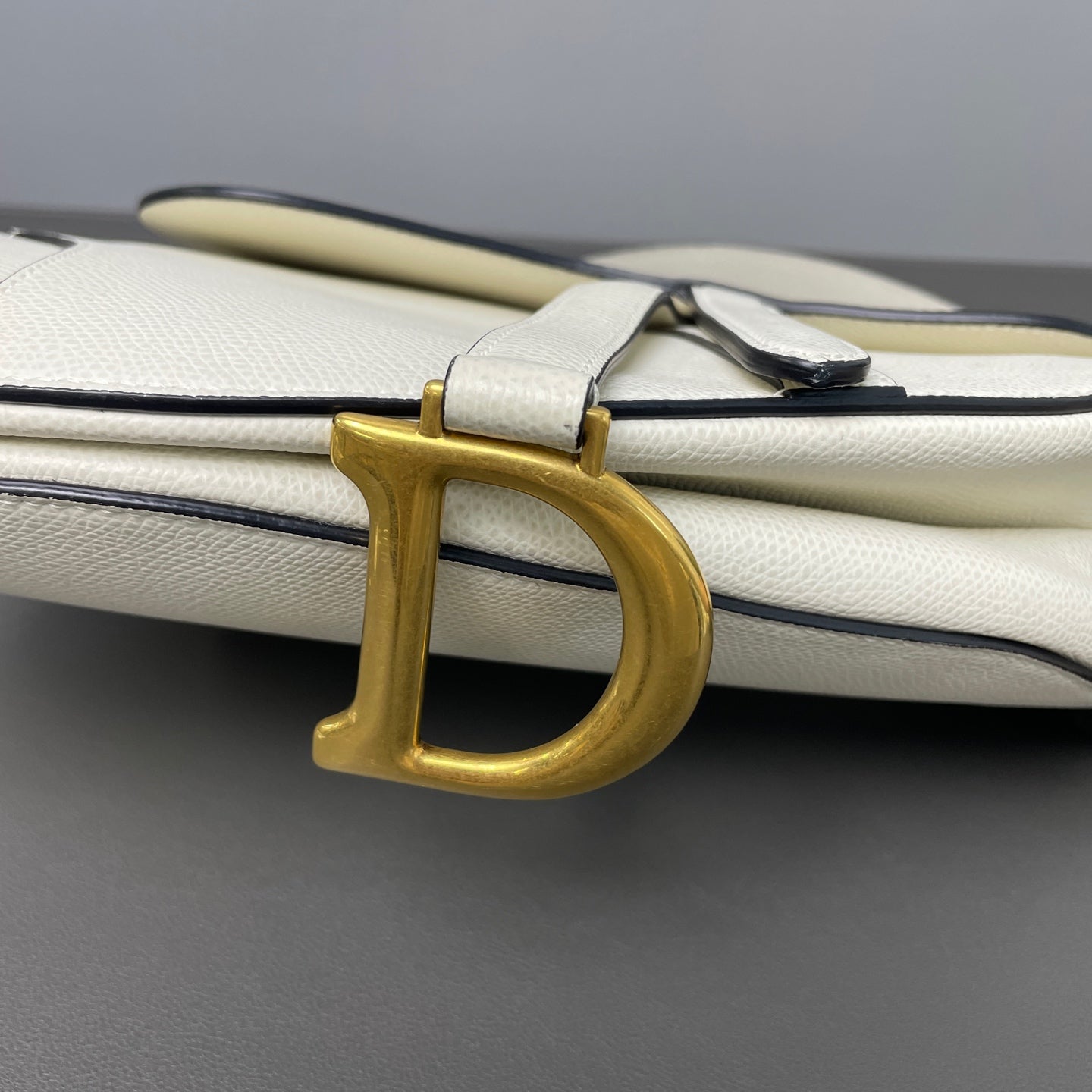 Very Good ( Rank A)｜Dior  Saddle Shoulder Bag Medium White