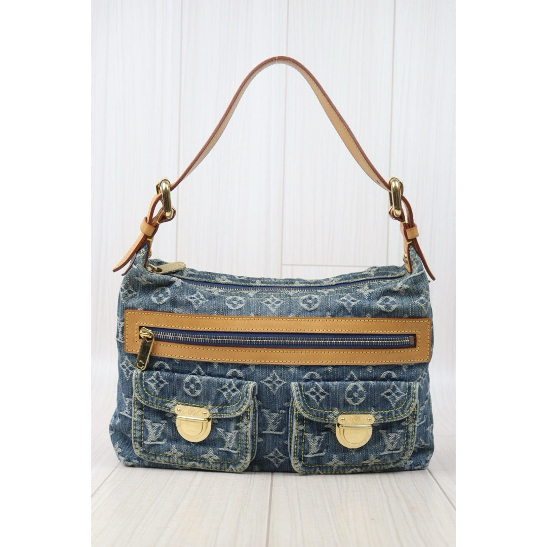 Good ( Rank AB)｜  LV Monogram Baggy Denim Shoulder Bag｜V24090517