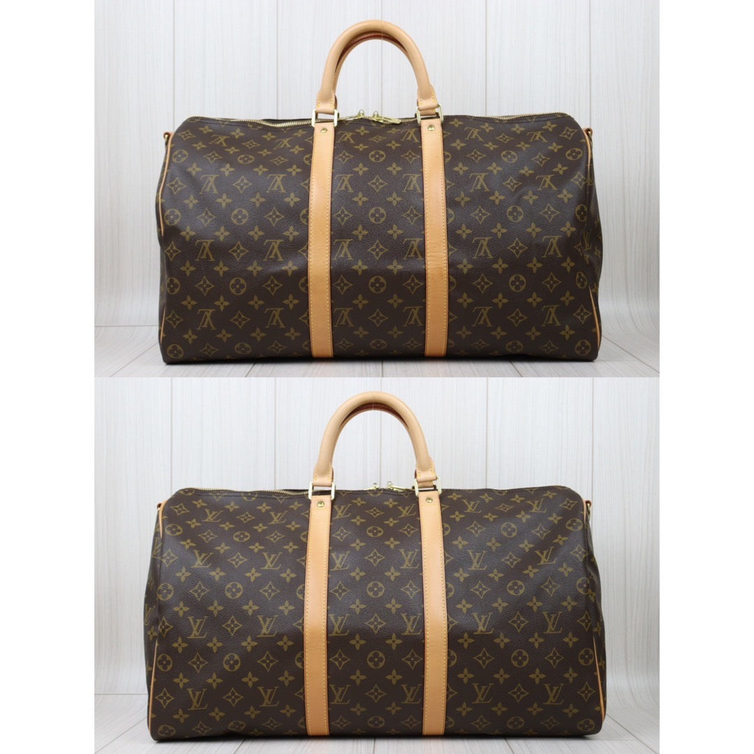 Rank A｜ LV Monogram Keypol Bandrière 50 With Shoulderstrap｜24051315