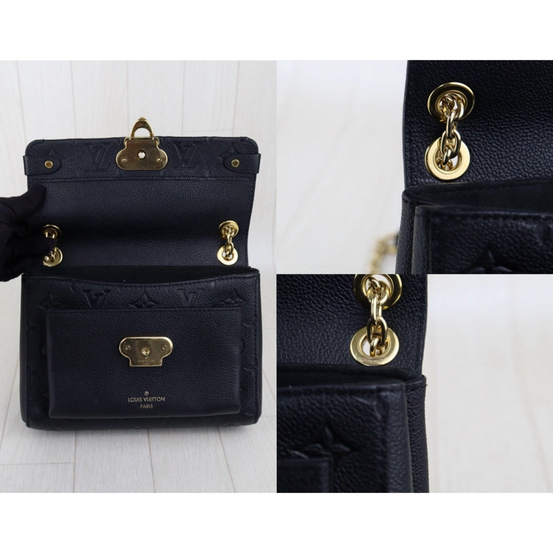 Very Good ( Rank A)｜ LV  Monogram Vavin BB Leather Shoulder Bag Black｜S25011902