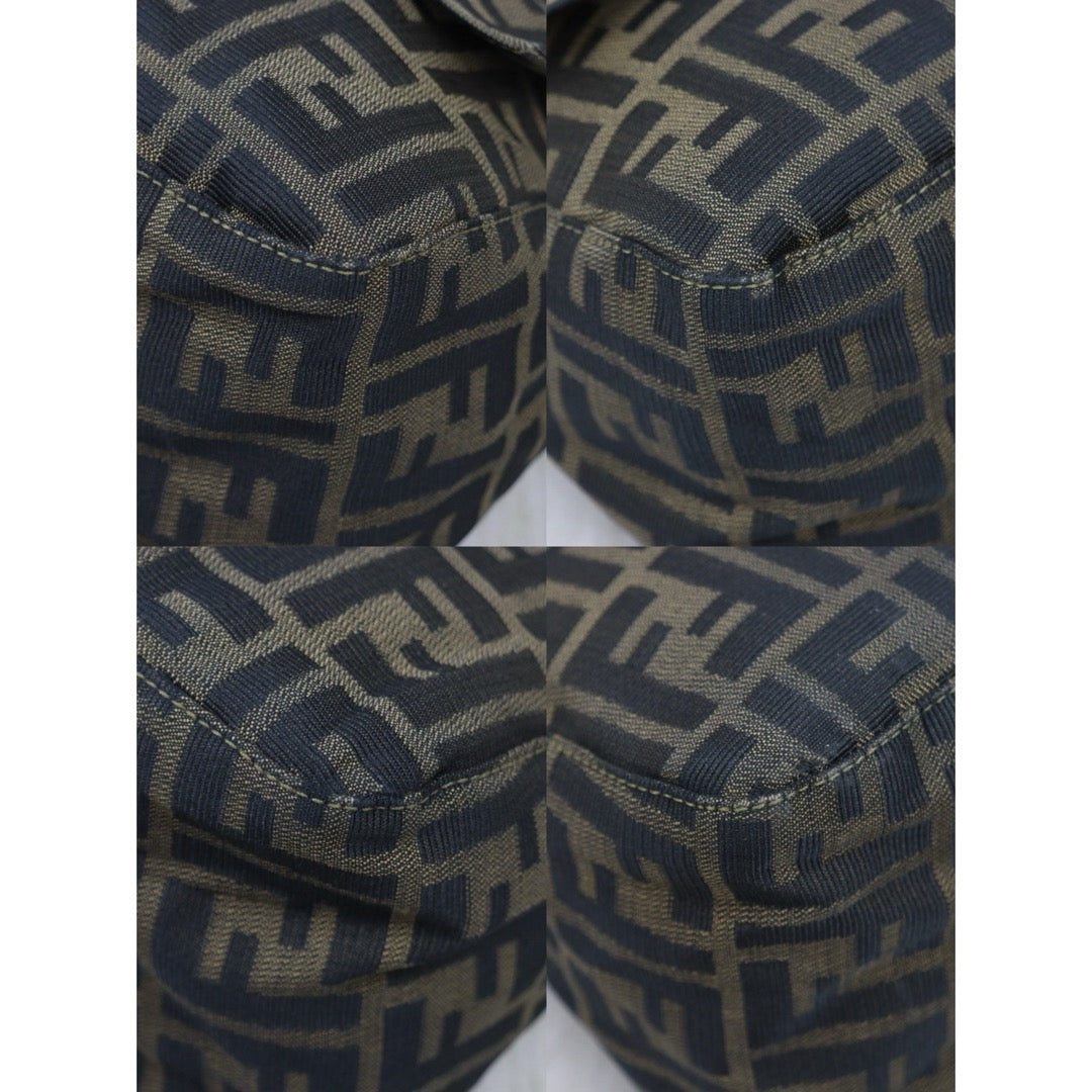 Good ( Rank AB) ｜ FENDI Zucca Mamma Baguette Shoulder Bag Gold Hardware｜S25042121