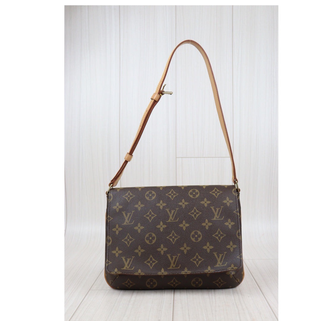 Rank A｜ LV Monogram Musette Tango Shoulder Bag｜24010504