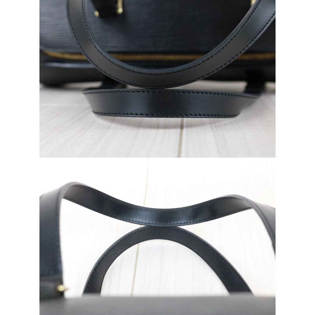 Include Entrupy Certificate of Authenticity｜Very Good ( Rank A)｜ Louis Vuitton Epi Soufflot Handbag Black｜S26042504