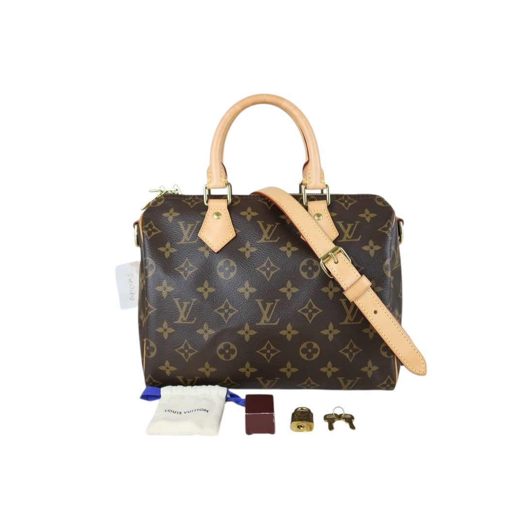 Good ( Rank AB) ｜ LV Monogram Speedy 25 Hand Bag With Shoulder Strap｜S25071808
