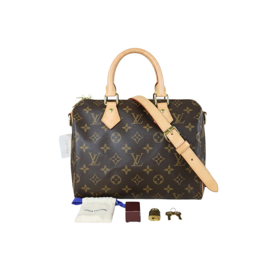 Good ( Rank AB) ｜ LV Monogram Speedy 25 Hand Bag With Shoulder Strap｜S25071808