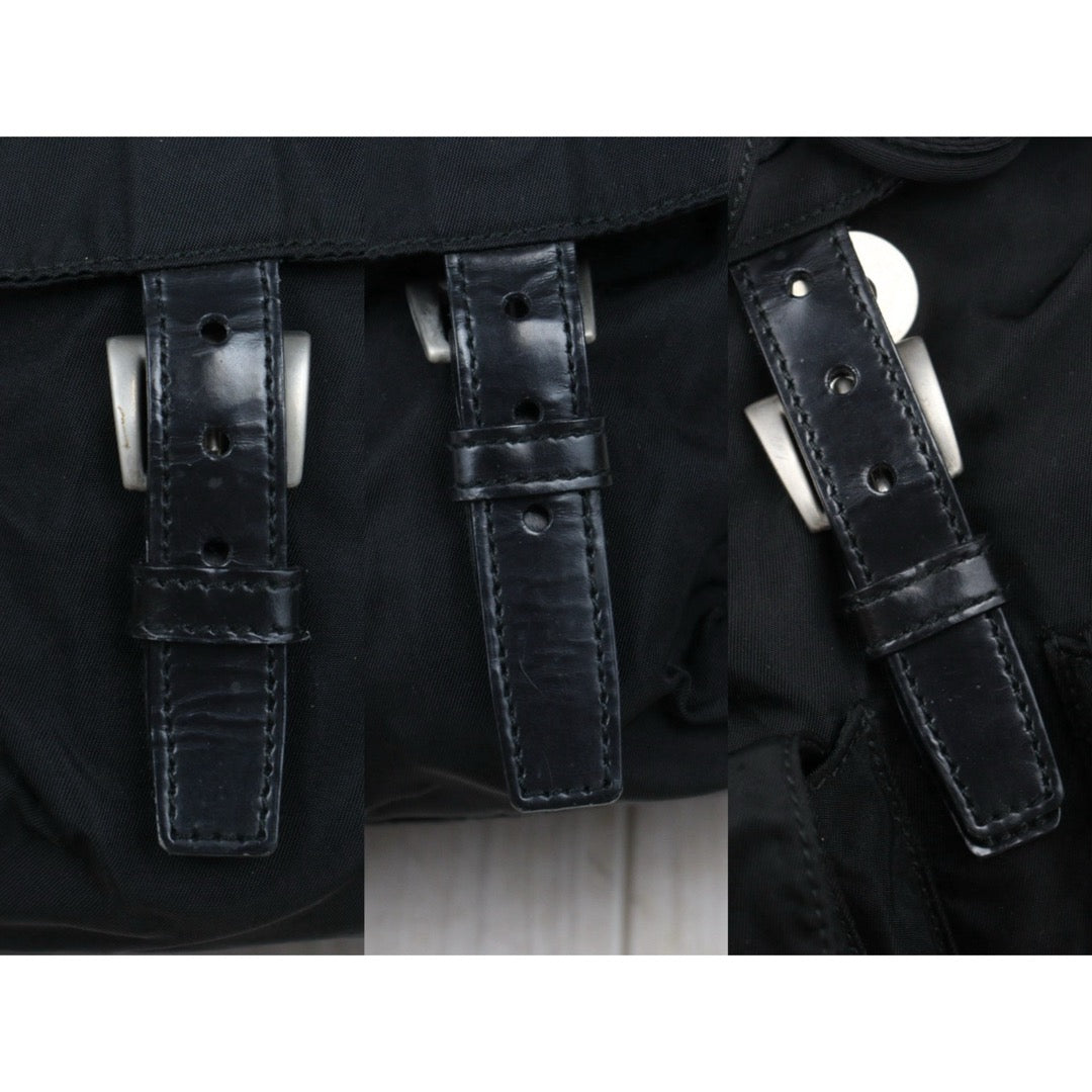 Good ( Rank AB)｜Prada Nylon Backpack Small  Black｜25091605