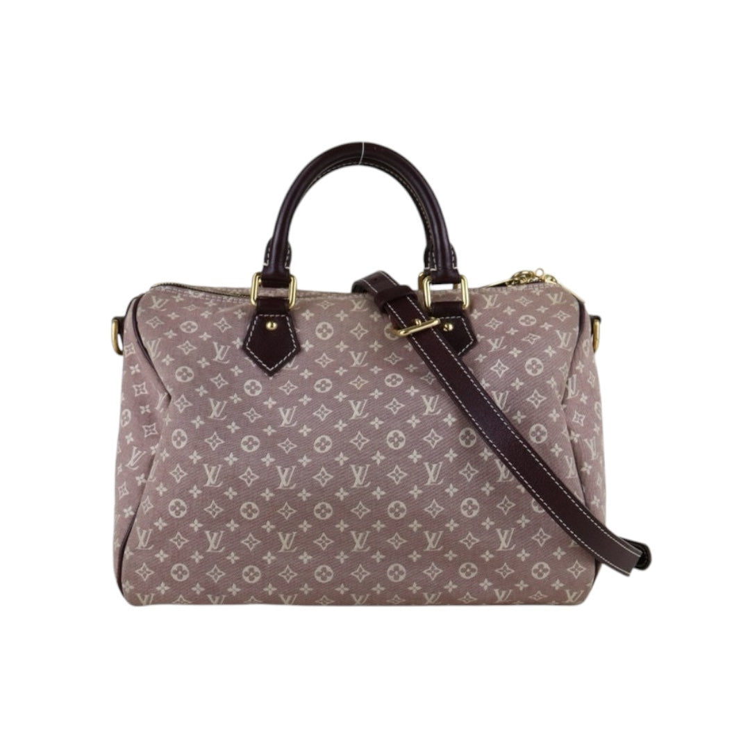 Fair ( Rank B) ｜ LV Monogram Denim Speedy 30 Hand Bag With Shoulder Strap｜S24121009