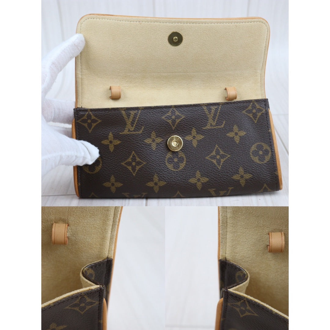 Rank AB ｜ LV Monogram Pochette Twin PM Shoulder Bag｜24020109