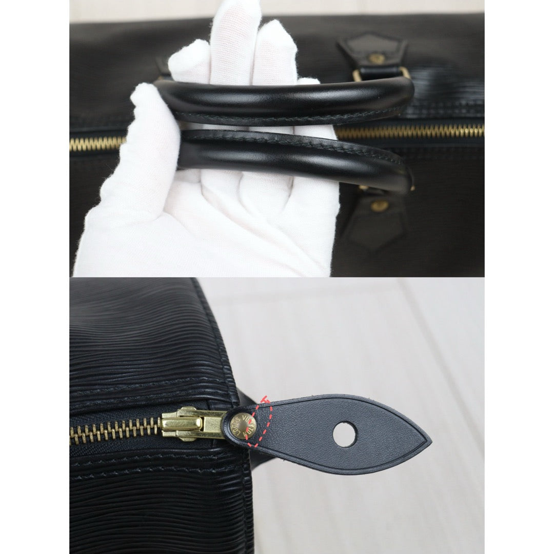 Good ( Rank AB)｜ LV Epi Speedy 25 Hand Bag Black｜25091601