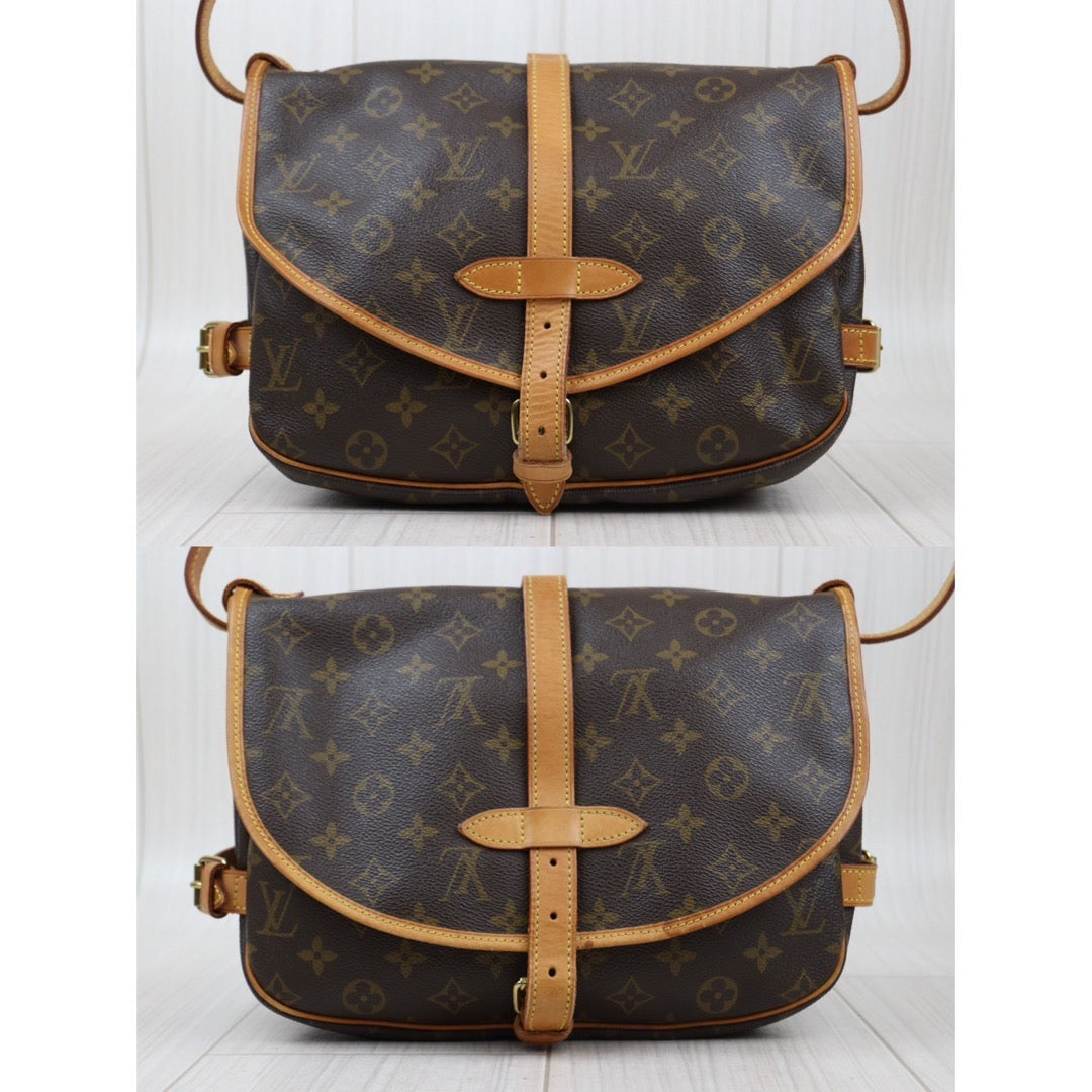 Rank AB ｜ LV Monogram Saumur 30 Shoulder Bag｜24032926