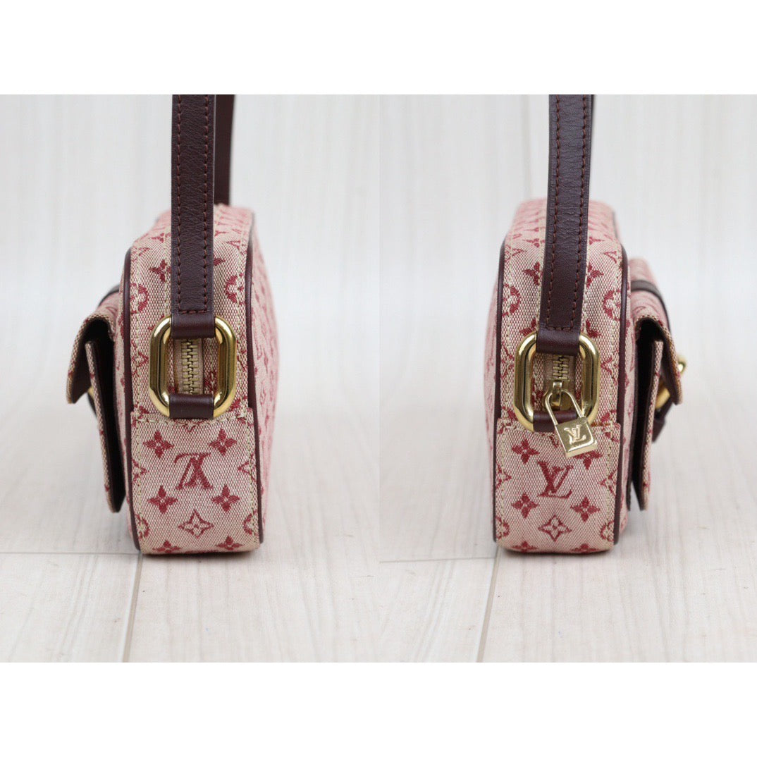 Rank AB ｜ LV Monogram Denim  Red Shoulder Bag｜23113016