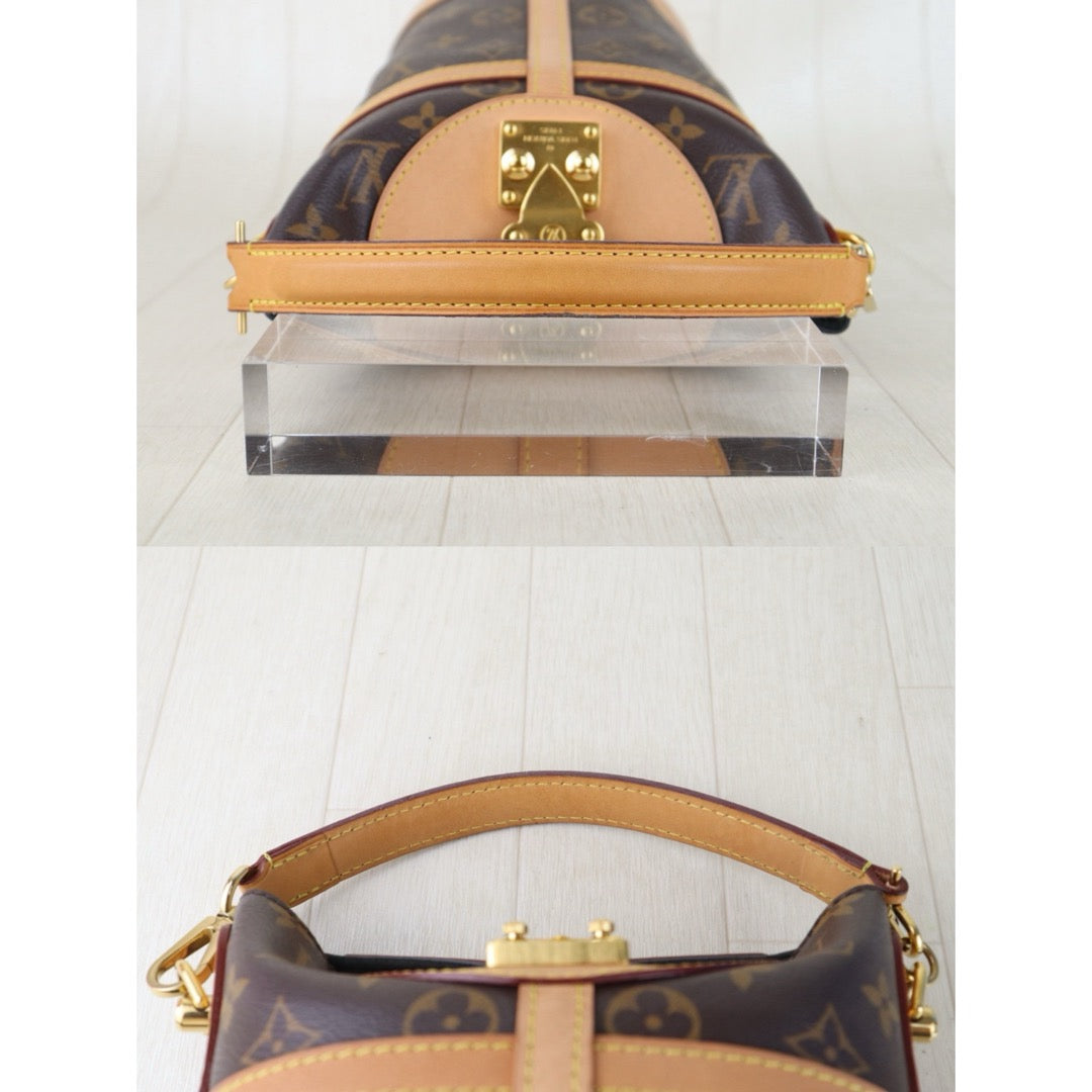 Include Entrupy Certificate of Authenticity｜Good ( Rank AB) ｜Louis Vuitton Monogram Duffle Handbag Shoulder Bag ｜S26060128