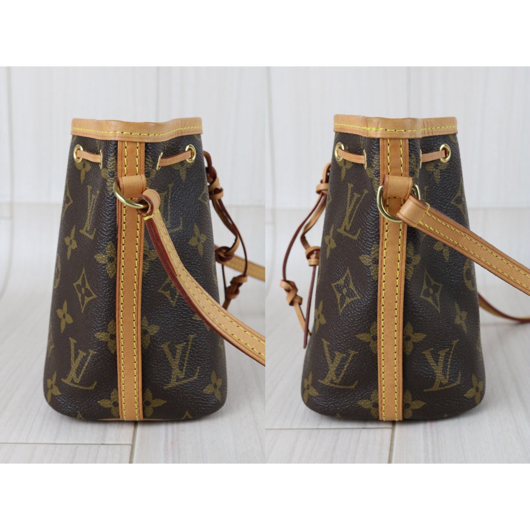 Include Entrupy Certificate of Authenticity｜Good ( Rank AB)｜ Louis Vuitton Monogram  Nano Noe  Shoulder Bag ｜X26041414