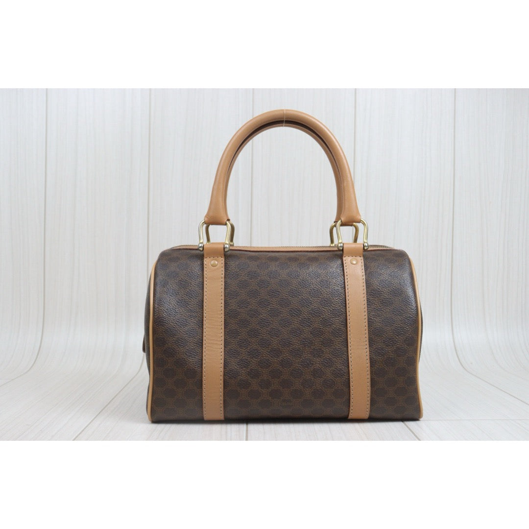 Include Entrupy Certificate of Authenticity｜Good ( Rank AB)｜ CELINE Macadam Boston Hand Bag ｜26091806