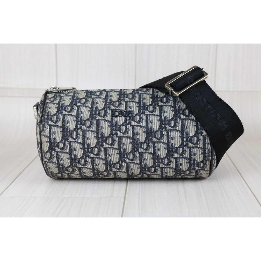 Include Entrupy Certificate of Authenticity｜Good ( Rank AB) ｜ Dior Trotter Roller Papillon Shoulder Bag ｜S26031801