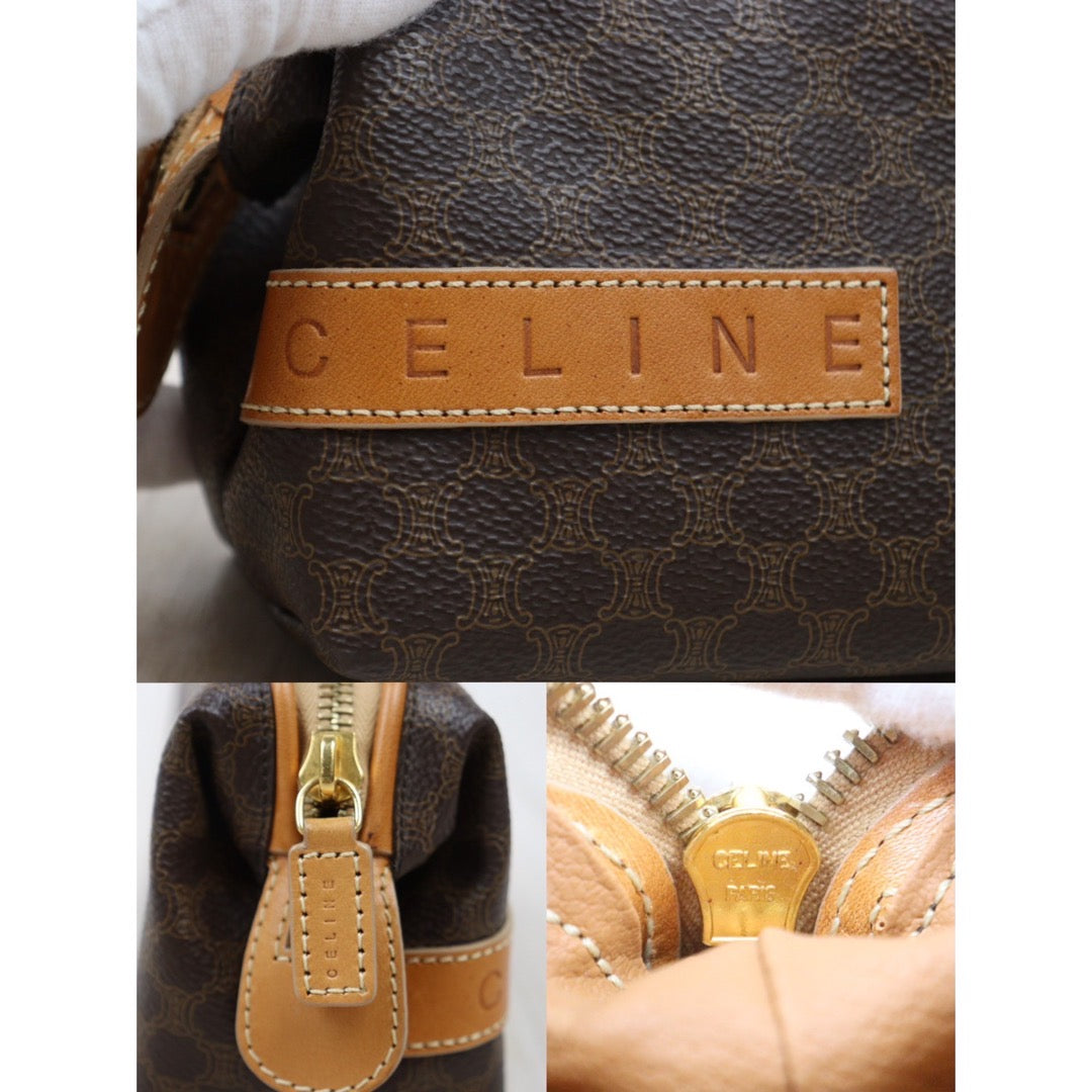 Rank AB ｜ CELINE Macadam Mini Pouch ｜24061311