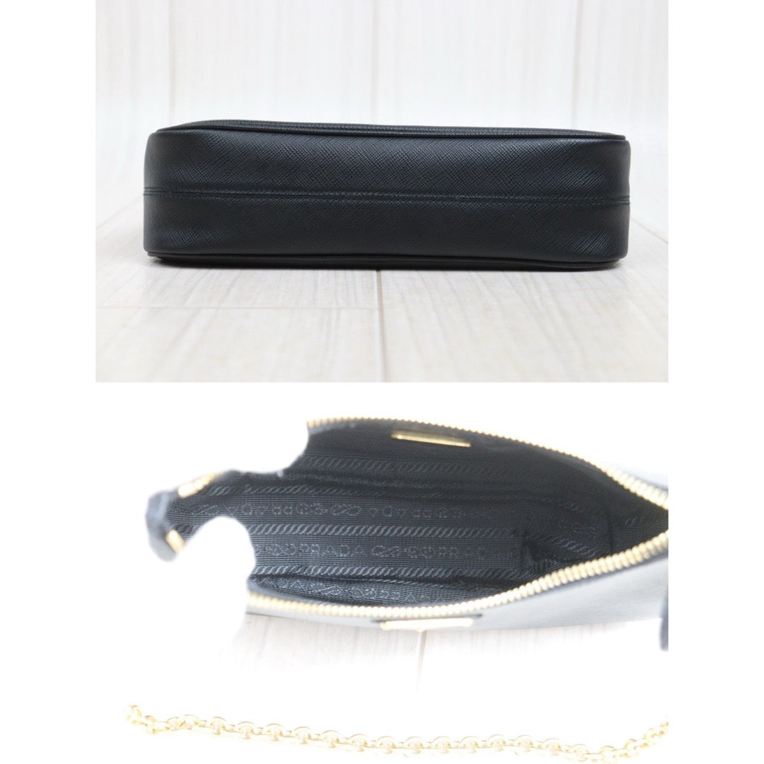 Include Entrupy Certificate of Authenticity｜Very Good ( Rank A)｜ PRADA Re-Edition 2005 Saffiano Leather Shoulder Bag ｜S26040103