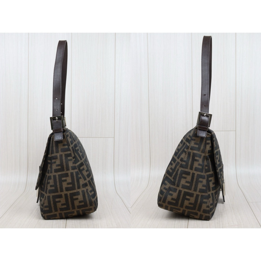 Good ( Rank AB)｜ FENDI Zucca Mamma Baguette Shoulder Bag ｜25041413