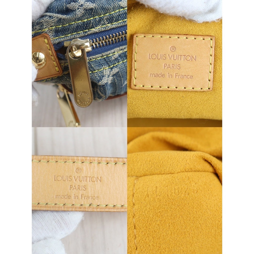 Rank AB ｜ LV Monogram Denim Buggy PM Shoulder Bag  ｜23090101