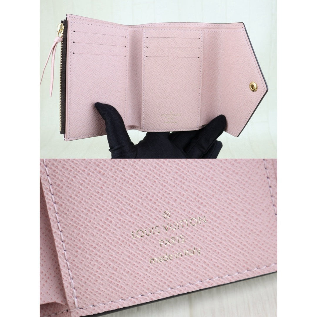 Very Good ( Rank A)｜  LV  Monogram Victorine  Wallet  IC Chips Model ｜Counter Price ￥81,400JPY｜H25022603