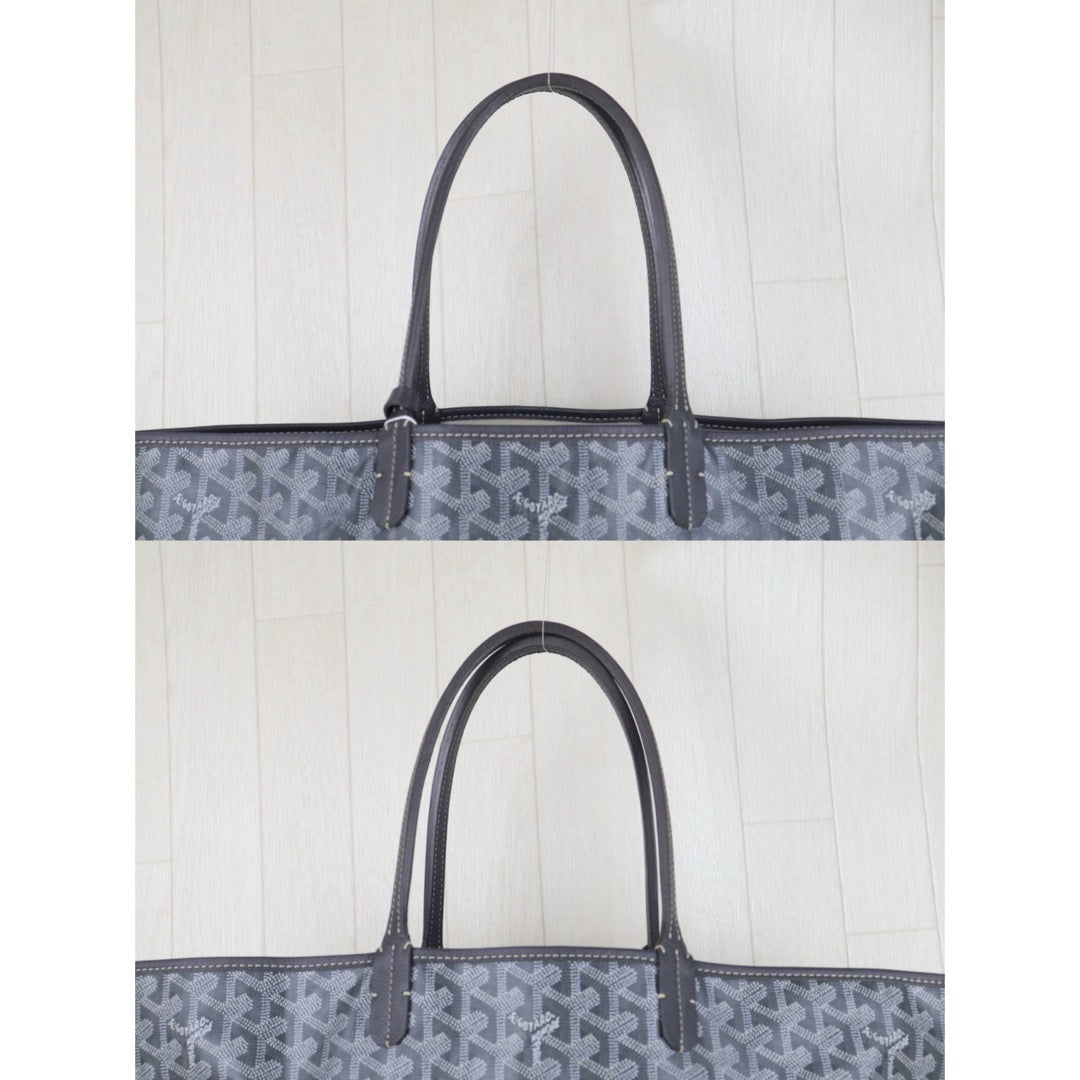 Very Good ( Rank A)｜ Goyard Saint-Louis MM Tote Bag Grey｜S25110323