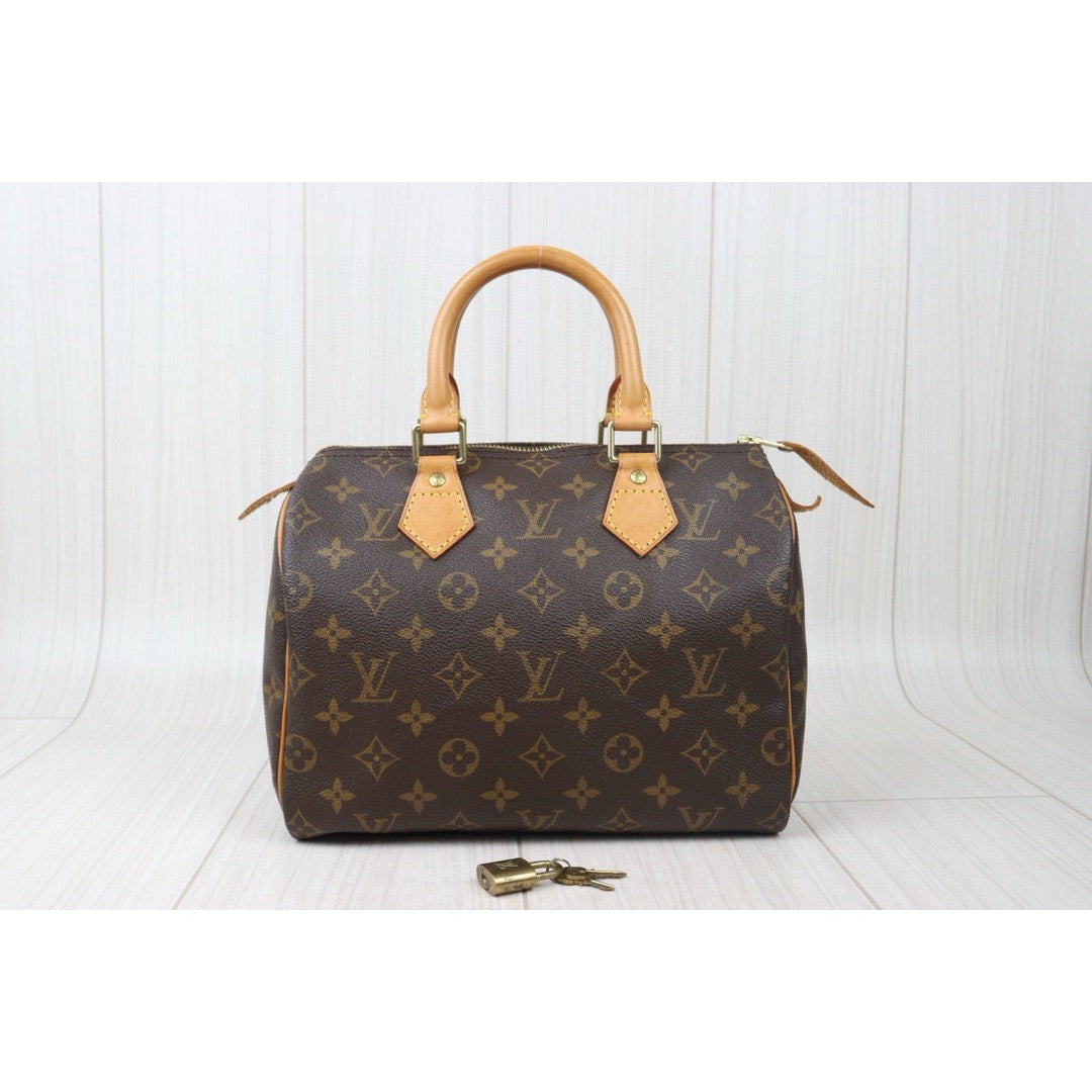 Rank AB｜ LV Monogram Speedy 25 Hand Bag ｜24072305