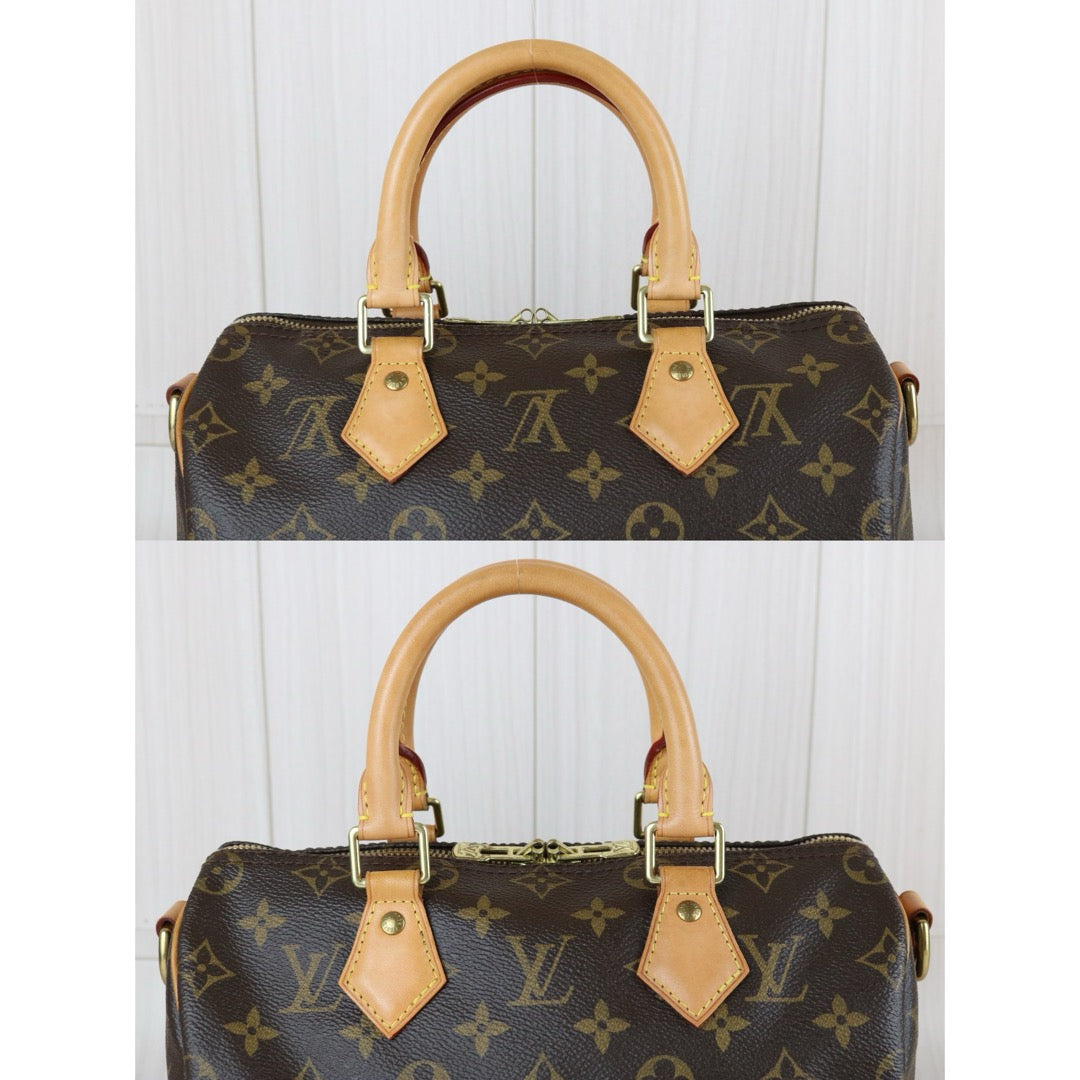 Good ( Rank AB) ｜ LV Monogram Speedy 25 Hand Bag With Shoulder Strap｜S25090505