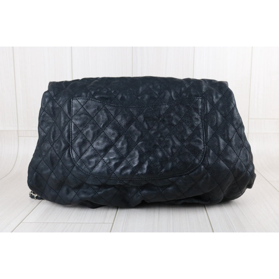 Include Entrupy Certificate of Authenticity｜Good ( Rank AB)｜ CHANEL Caviar Skin Matrasse Chain  Shoulder Bag Black Made In 2010- 2011Year｜S26052506