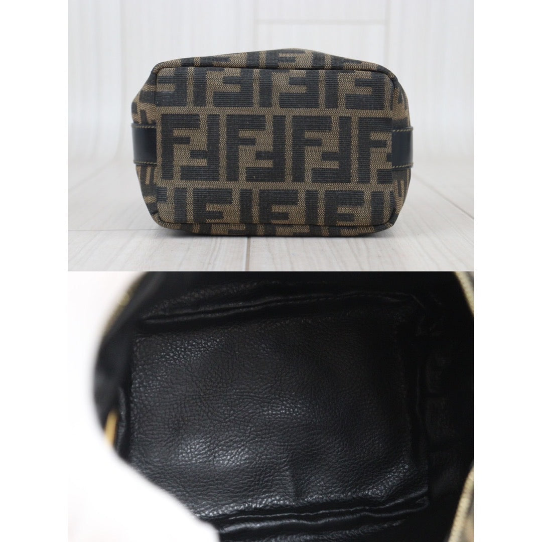 Rank A ｜ FENDI Zucca Handbag ｜23092601