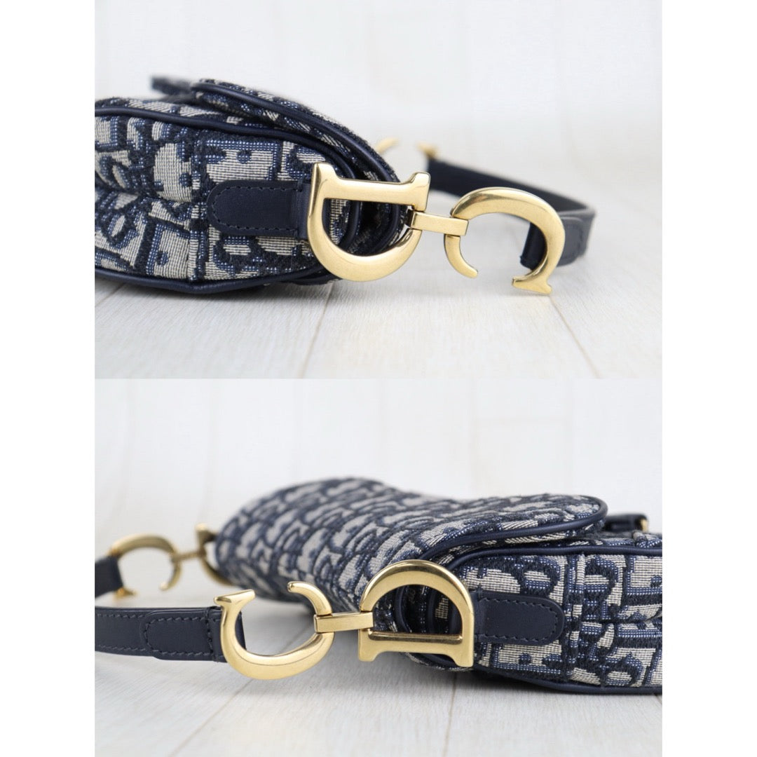 Very Good ( Rank A)｜Dior Trotter Saddle Shoulder Bag Small｜H25052610