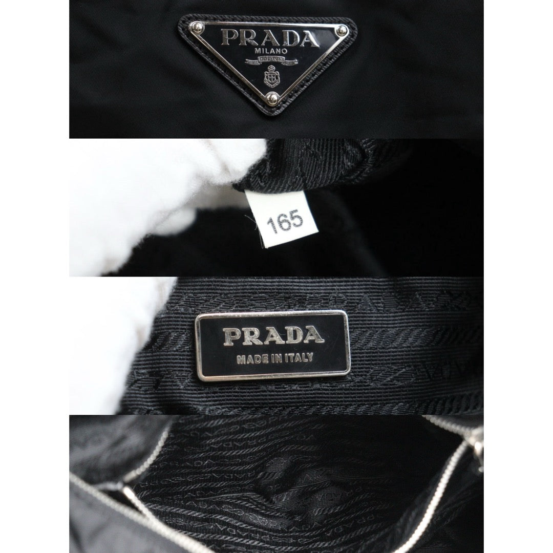 Very Good ( Rank A) ｜ PRADA HOBO GM Black HandBag ｜25120608