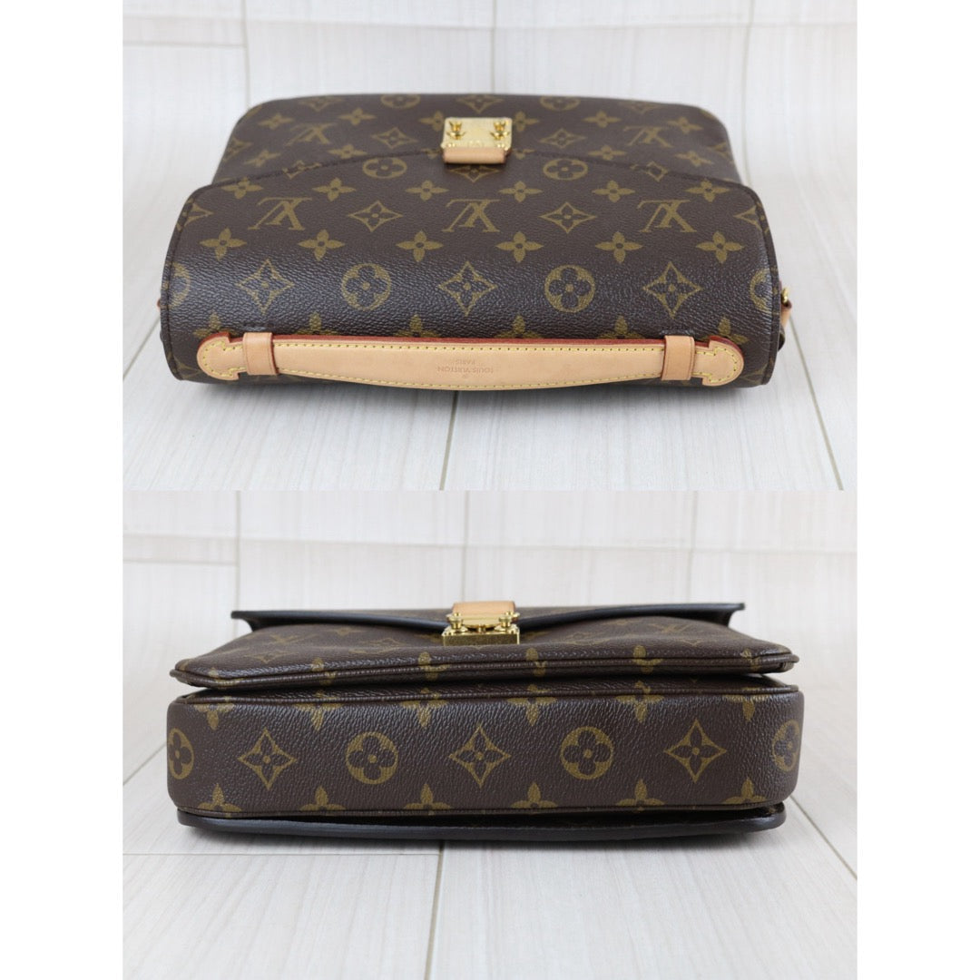 Include Entrupy Certificate of Authenticity｜Good ( Rank AB)｜Louis Vuitton Monogram Pichette Metis ShoulderBag IC Chips Model｜S26062901