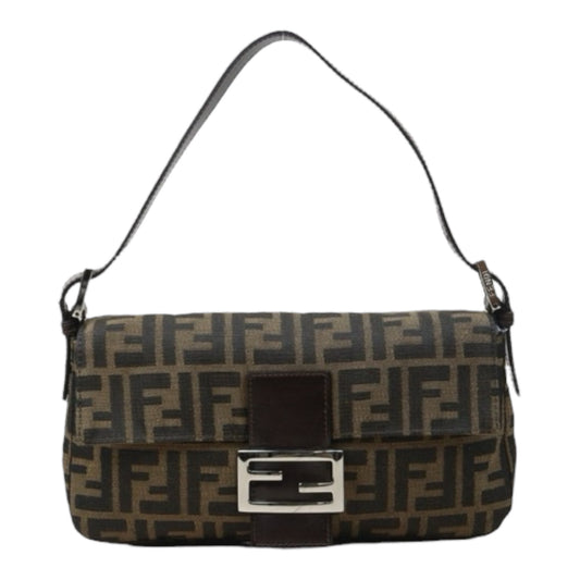 Very Good ( Rank A) ｜ FENDI Zucca Mamma Baguette Shoulder Bag｜24090504