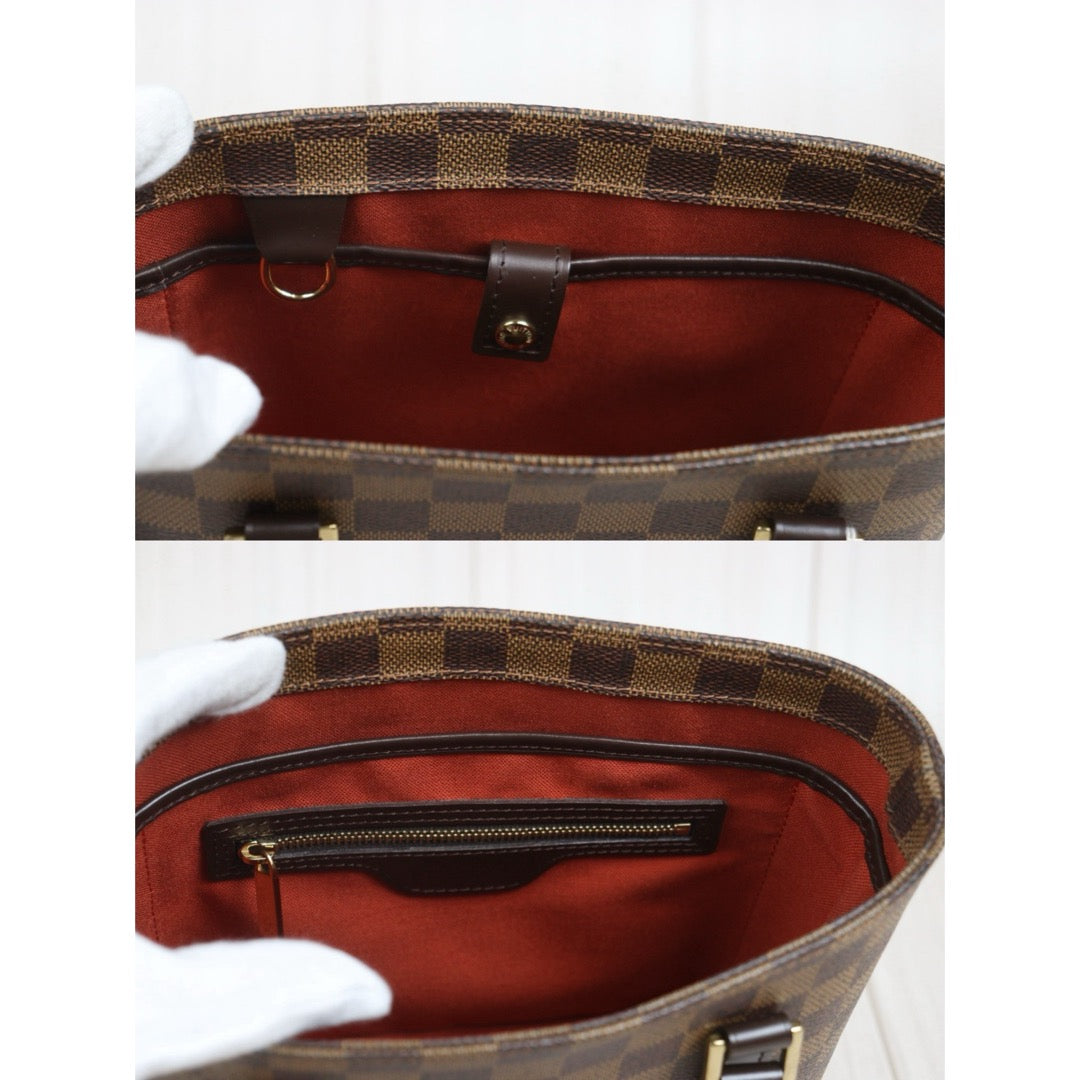 Include Entrupy Certificate of Authenticity｜Very Good ( Rank A)｜ Louis Vuitton Damier Ebene Vivian PM Hand Bag ｜26072102