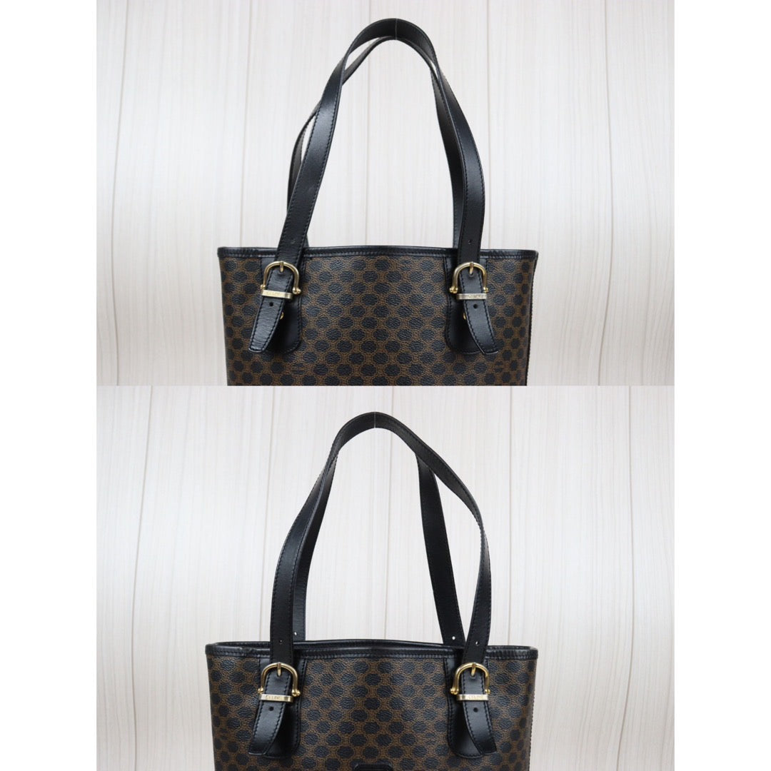 Rank AB ｜ CELINE Black Macadam ToteBag ｜V24012524