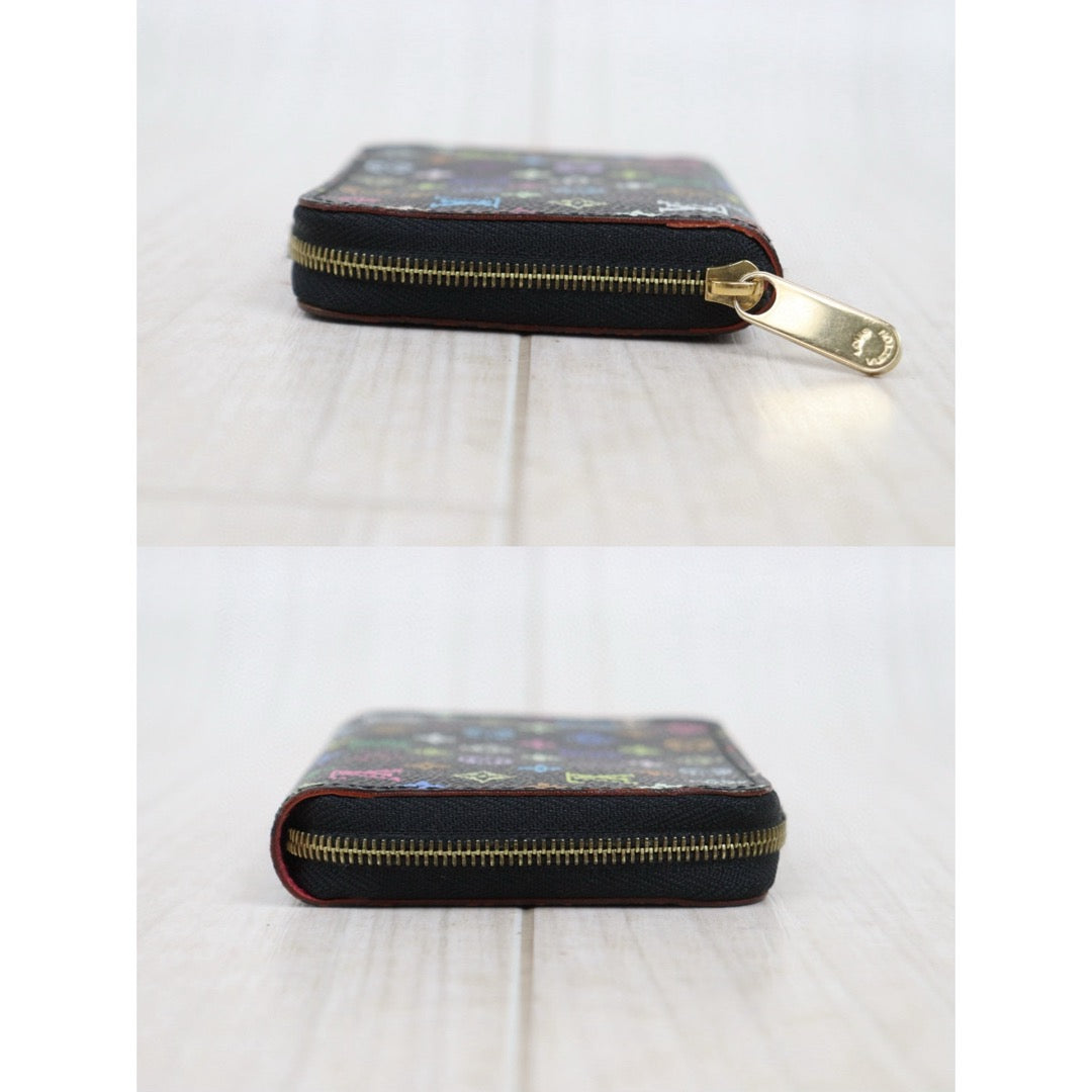Good ( Rank AB)｜ LV Monogram Multicolor Wallet Black ｜25052213