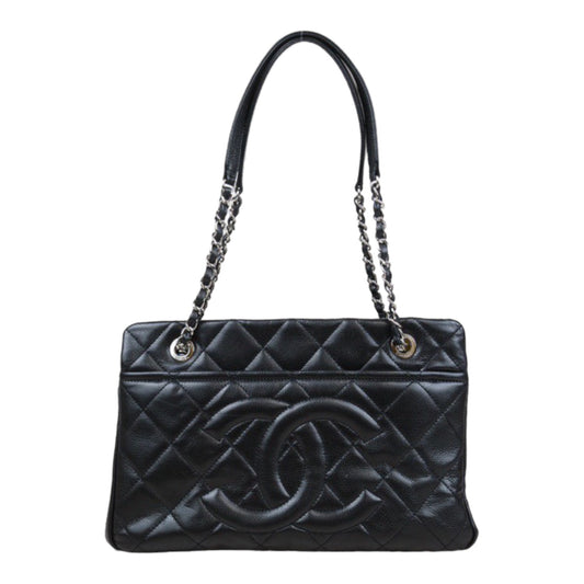 Rank A ｜ CHANEL Matrasse GST Chain Tote Bag Caviar Skin Black  Made In 2013-2014 Year｜23121602