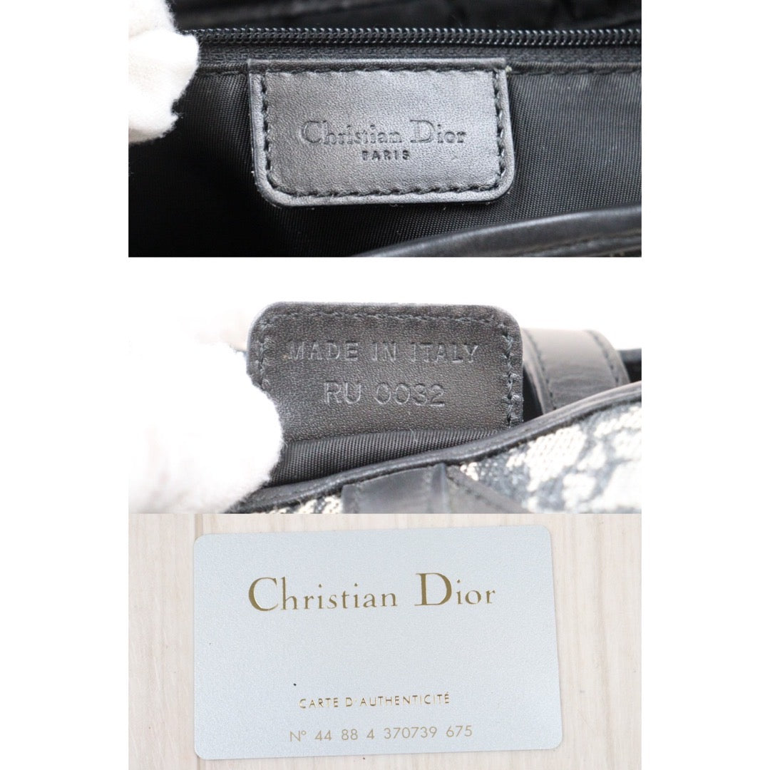 Very Good ( Rank A) ｜ Dior Trotter Saddle Bag Medium ｜P24051327