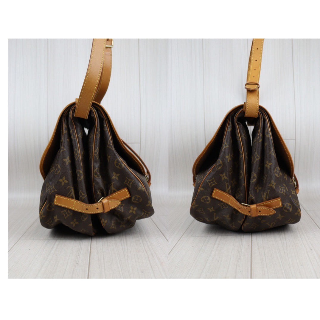 Rank AB ｜ LV Monogram Saumur 35 Shoulder Bag｜23121920