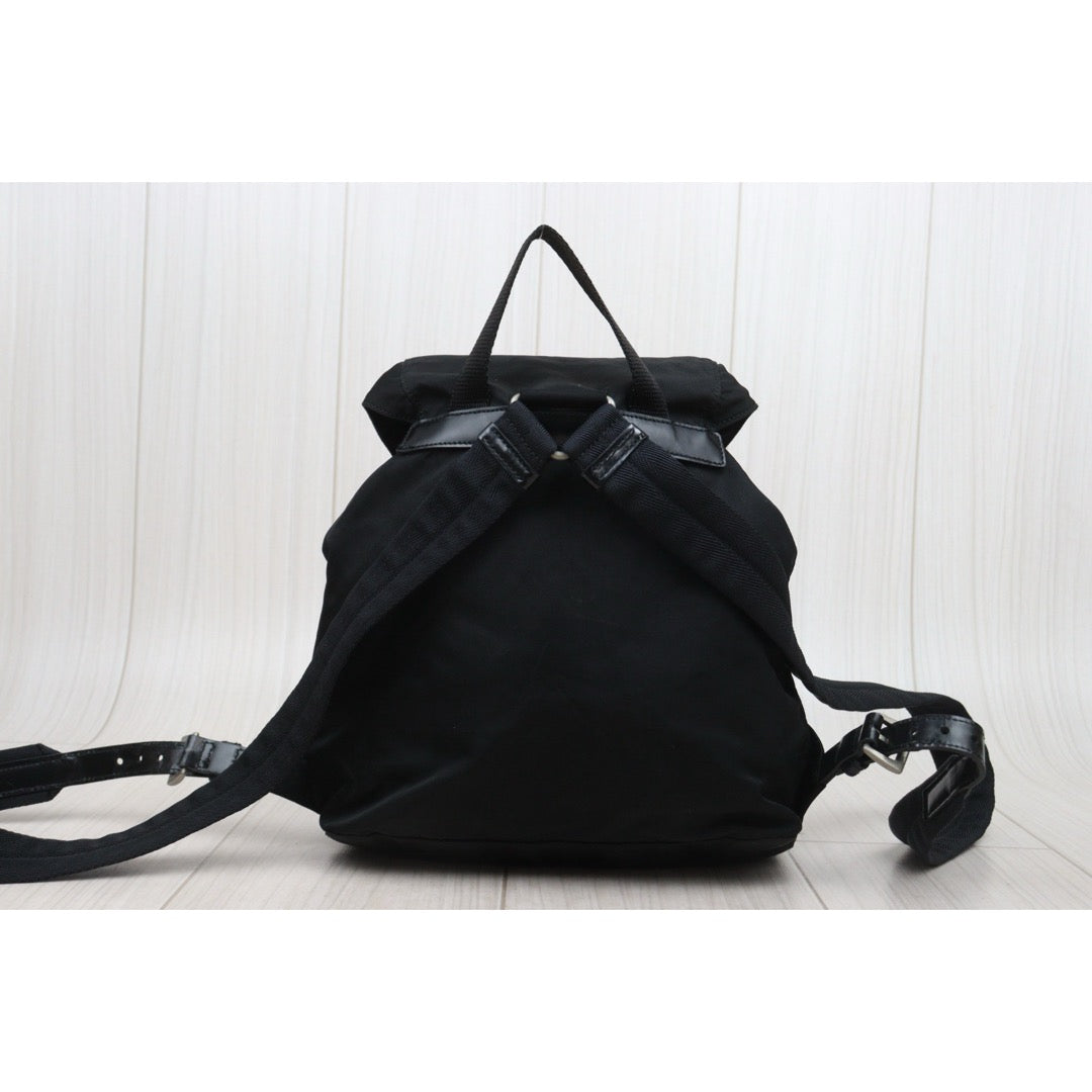 Good ( Rank AB)｜Prada Nylon Backpack Small  Black｜25091605