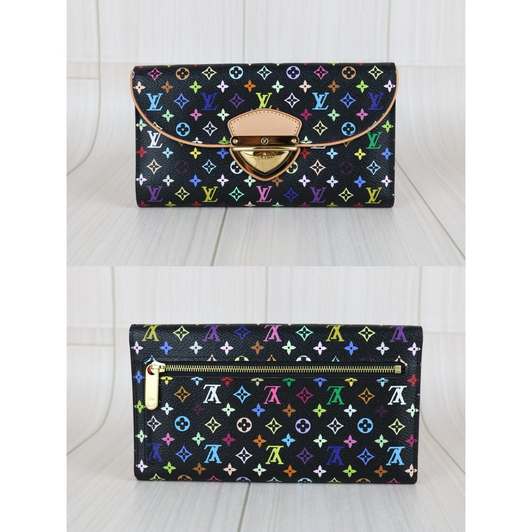 Excellent（Rank SA）｜  LV Monogram  Multicolor  Long Style Wallet ｜X25020911
