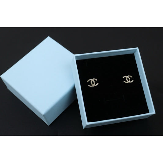 Very Good ( Rank A) ｜CHANEL  COCO Mark Pearl Earrings Made In 2015Year｜V25110620