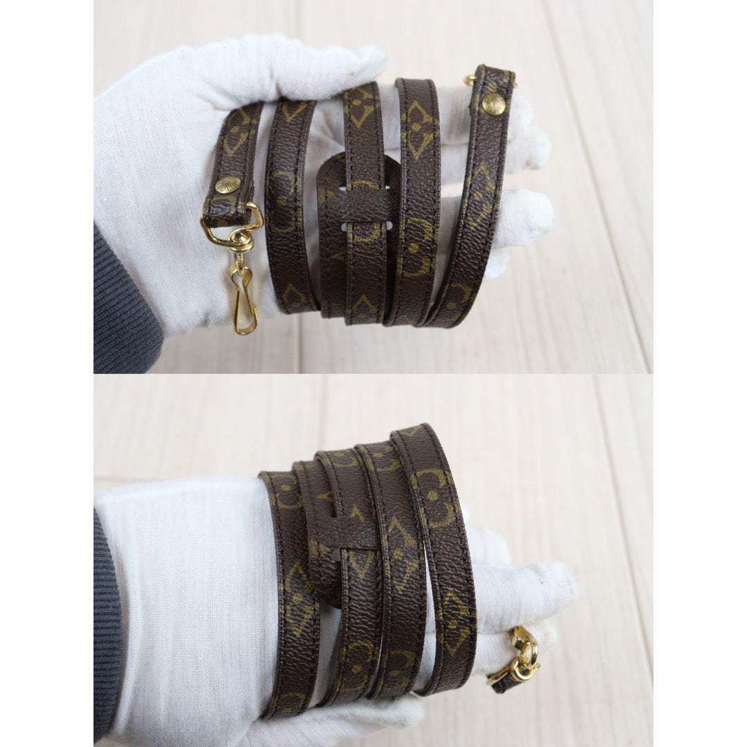 Rank AB ｜ LV Monogram Mini Speedy Handbag With Shoulderstrap ｜23112109