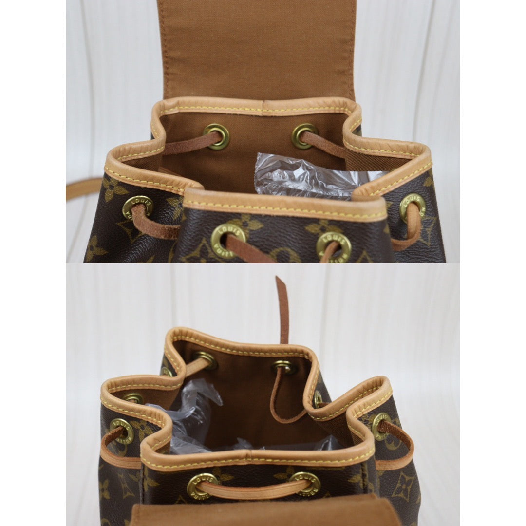 Rank AB｜ LV Monogram Montsouris PM Backpack｜V24031205