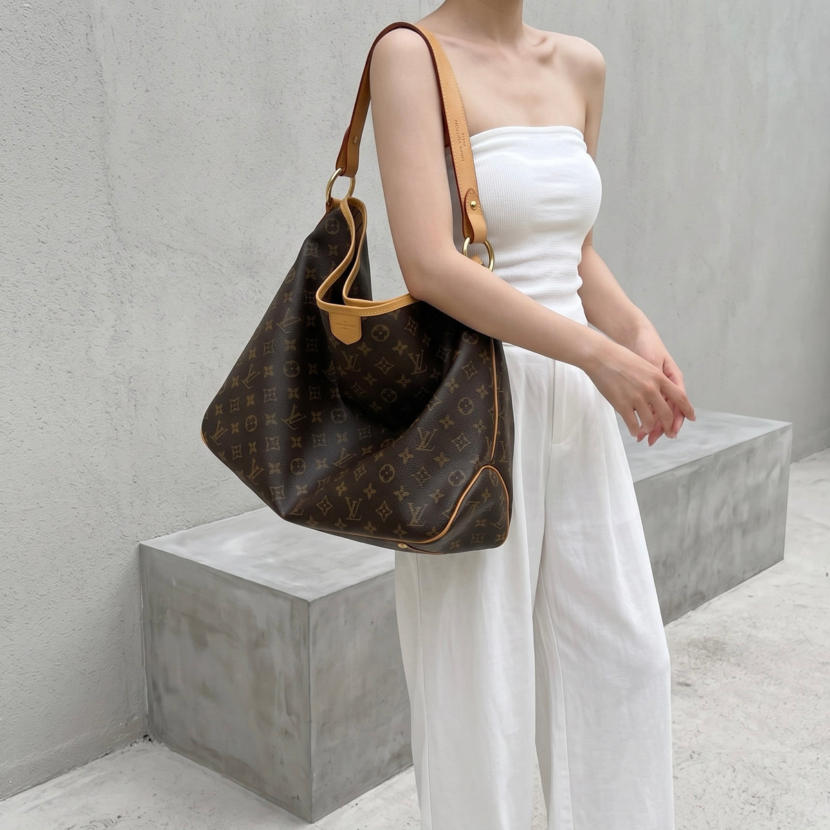 Include Entrupy Certificate of Authenticity｜Good ( Rank AB)｜ Louis Vuitton Monogram Delightfull PM ShoulderBag ｜26090705